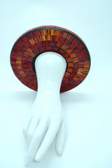 Unique Handmade Mosaic Bracelet – Sustainable Recycled Materials - Large