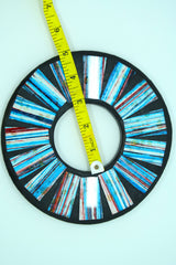 Unique Handmade Mosaic Bracelet – Sustainable Recycled Materials - Large