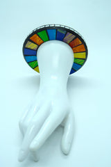 Unique Handmade Mosaic Bracelet – Sustainable Recycled Materials - Small