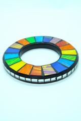 Unique Handmade Mosaic Bracelet – Sustainable Recycled Materials - Small