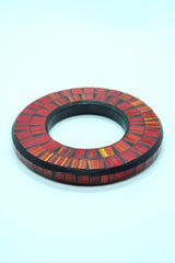 Unique Handmade Mosaic Bracelet – Sustainable Recycled Materials - Small
