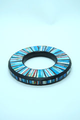 Unique Handmade Mosaic Bracelet – Sustainable Recycled Materials - Small