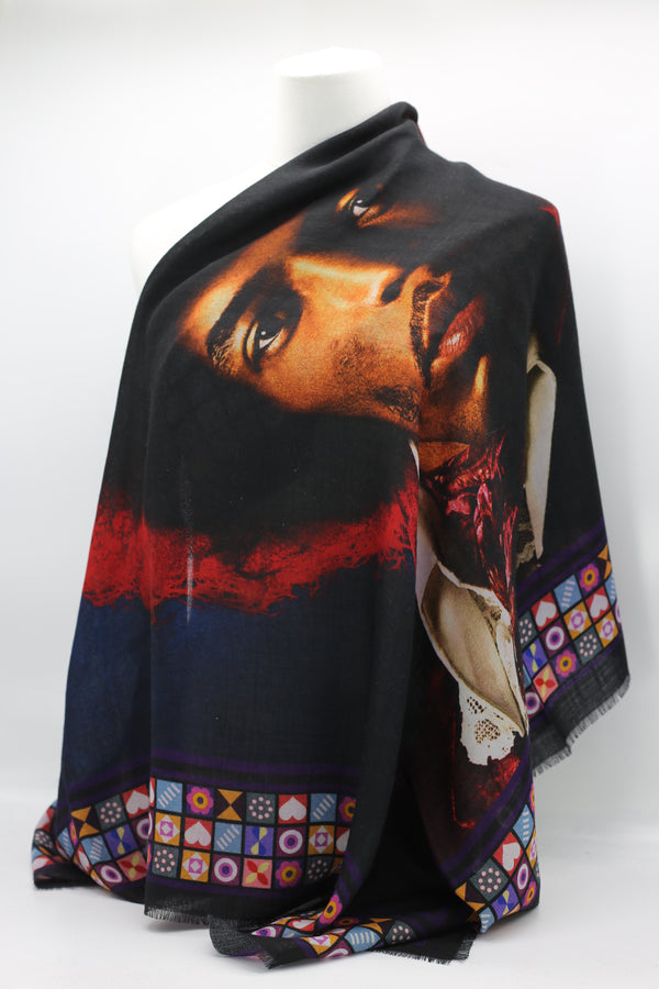 Jimi Hendrix "Both Sides Of The Sky" Scarves - Jianhui London