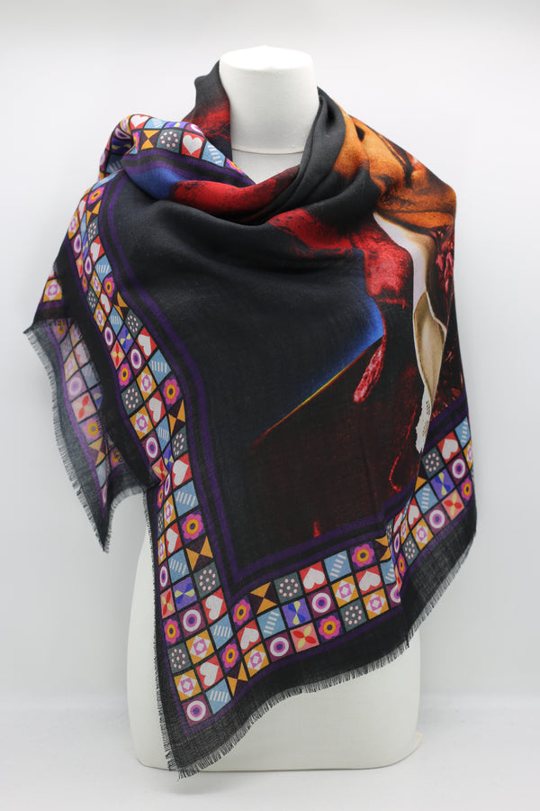 Jimi Hendrix "Both Sides Of The Sky" Scarves - Jianhui London