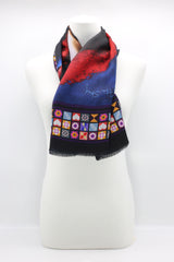 Jimi Hendrix "Both Sides Of The Sky" Scarves - Jianhui London