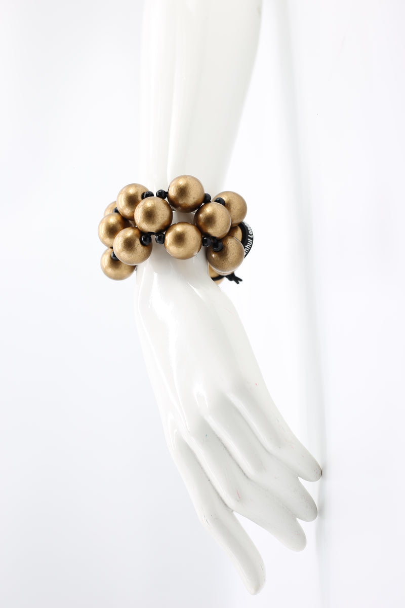 Cherry Blossom Bracelet From Recycled Wood - Jianhui London