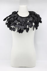 Hand Made Recycled Fabric Flower Cape Neckalce