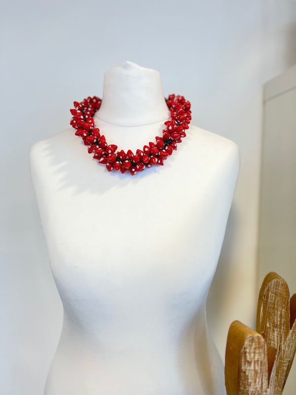 GLASS NECKLACES -SHORT