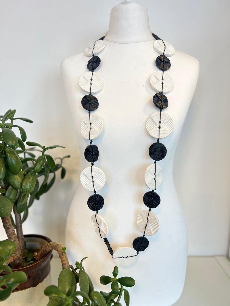 Giant Buttons Necklace
