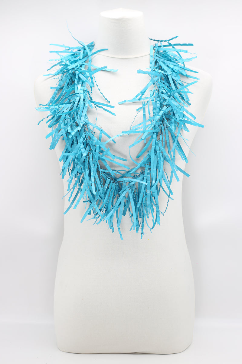 Jimi Hendrix Recycled Plastic Bottle Fringe Necklace