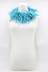 Jimi Hendrix Recycled Plastic Bottle Fringe Necklace