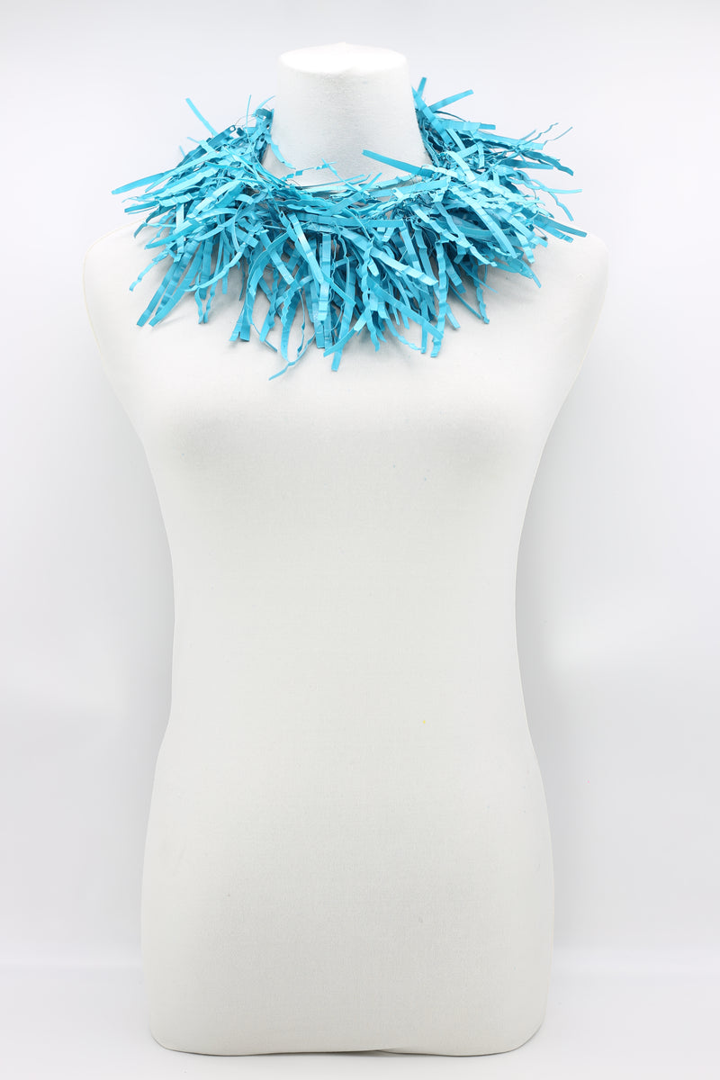 Jimi Hendrix Recycled Plastic Bottle Fringe Necklace