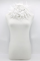 Jimi Hendrix Recycled Plastic Bottle Fringe Necklace