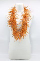 Jimi Hendrix Recycled Plastic Bottle Fringe Necklace
