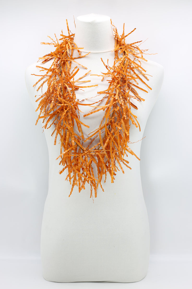 Jimi Hendrix Recycled Plastic Bottle Fringe Necklace