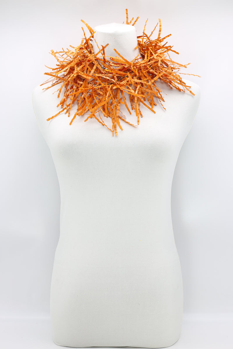 Jimi Hendrix Recycled Plastic Bottle Fringe Necklace