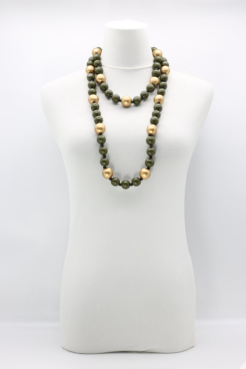 Round Beads Necklace - Duo - Jianhui London