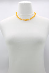 Small Crystal Cube Bead Necklace – Modern Classic Sparkle