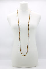 Elegant Crystal Cube Necklace – Handmade & Minimalist - Medium