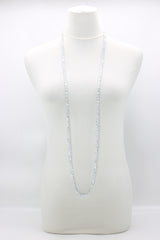 Elegant Crystal Cube Necklace – Handmade & Minimalist - Medium