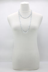 Elegant Crystal Cube Necklace – Handmade & Minimalist - Medium