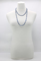 Elegant Crystal Cube Necklace – Handmade & Minimalist - Medium
