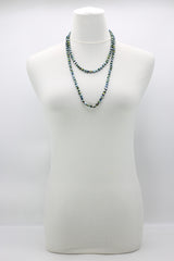 Elegant Crystal Cube Necklace – Handmade & Minimalist - Medium