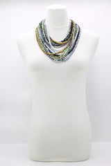 Elegant Crystal Cube Necklace – Handmade & Minimalist - Medium