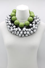 Recycled Wooden Giant Beads and Berry Beads Set - Jianhui London