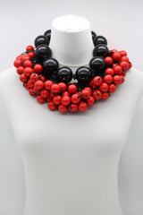 Recycled Wooden Giant Beads and Berry Beads Set - Jianhui London