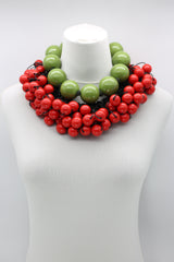 Recycled Wooden Giant Beads and Berry Beads Set - Jianhui London