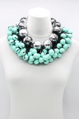 Recycled Wooden Giant Beads and Berry Beads Set - Jianhui London