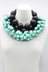 Recycled Wooden Giant Beads and Berry Beads Set - Jianhui London