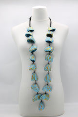 Handmade Pangium Seed Necklace - Perfect for Every Occasion - Hand Painted Long