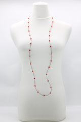 Elegant Crystal Cube Necklace – Minimalist Handmade Jewelry