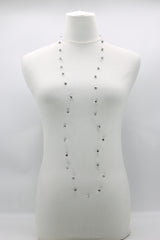 Elegant Crystal Cube Necklace – Minimalist Handmade Jewelry