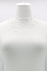 Elegant Crystal Cube Necklace – Minimalist Handmade Jewelry