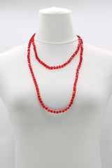 Elegant Crystal Cube Necklace – Handmade & Minimalist - Medium