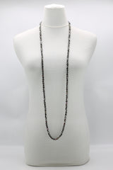 Elegant Crystal Cube Necklace – Handmade & Minimalist - Medium