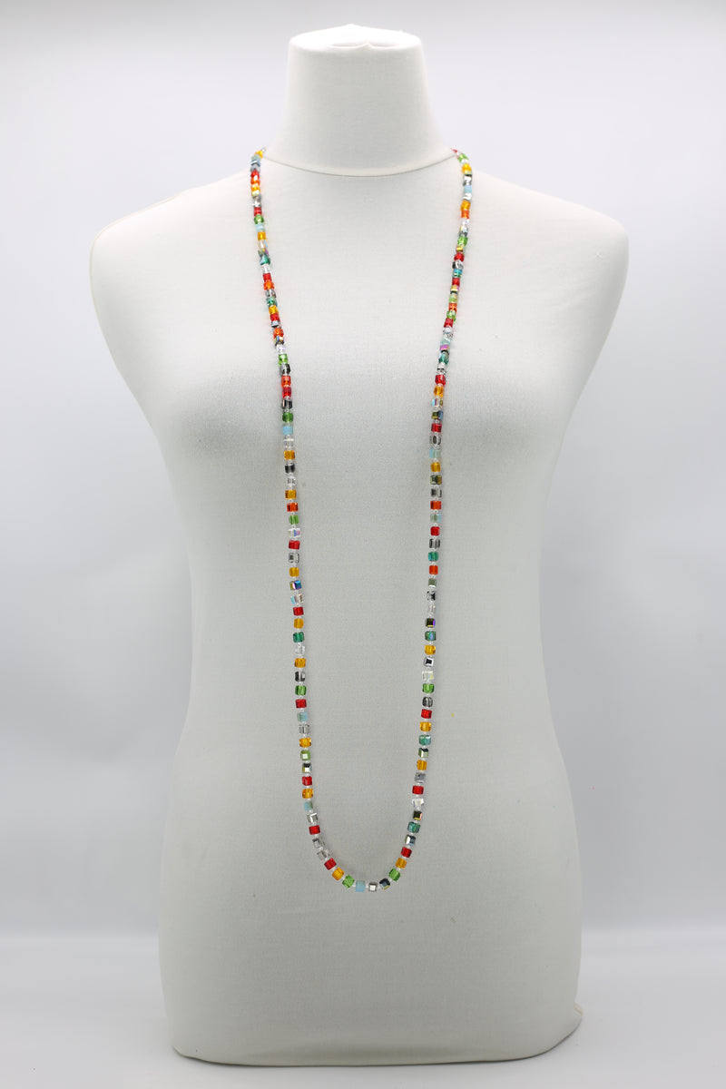 Elegant Crystal Cube Necklace – Handmade & Minimalist - Medium ...