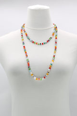 Elegant Crystal Cube Necklace – Handmade & Minimalist - Medium