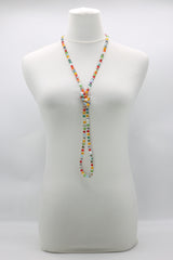 Elegant Crystal Cube Necklace – Handmade & Minimalist - Medium