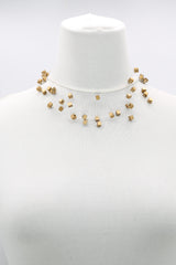 Floating Wooden Cube Necklace | Minimalist Eco-Friendly Jewelry