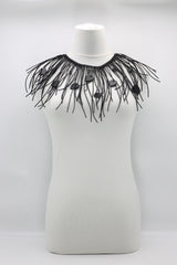 Jimi Hendrix Leatherette & Recycled Plastic Heart Necklace - Jianhui London