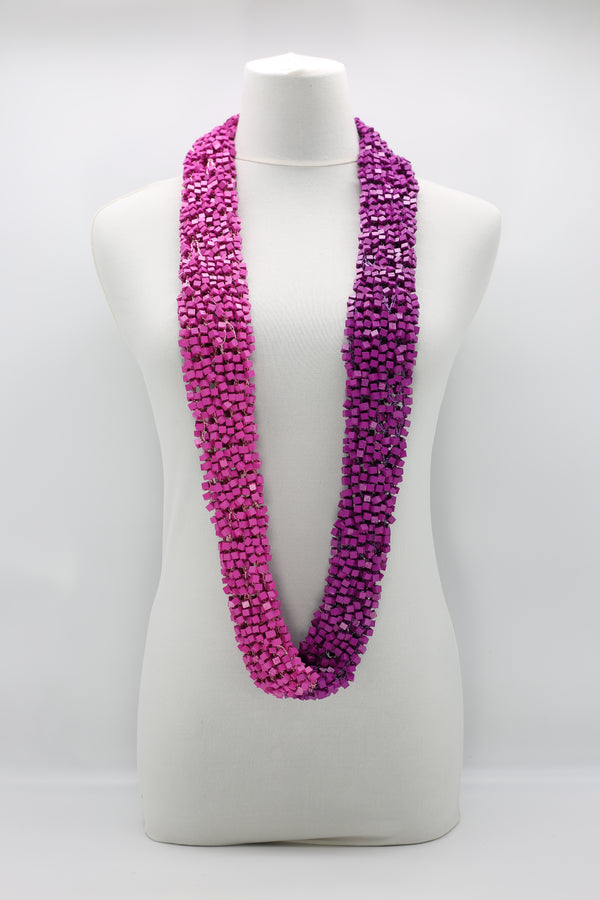 Pashmina Fishnet Infinity Scarf - Jianhui London