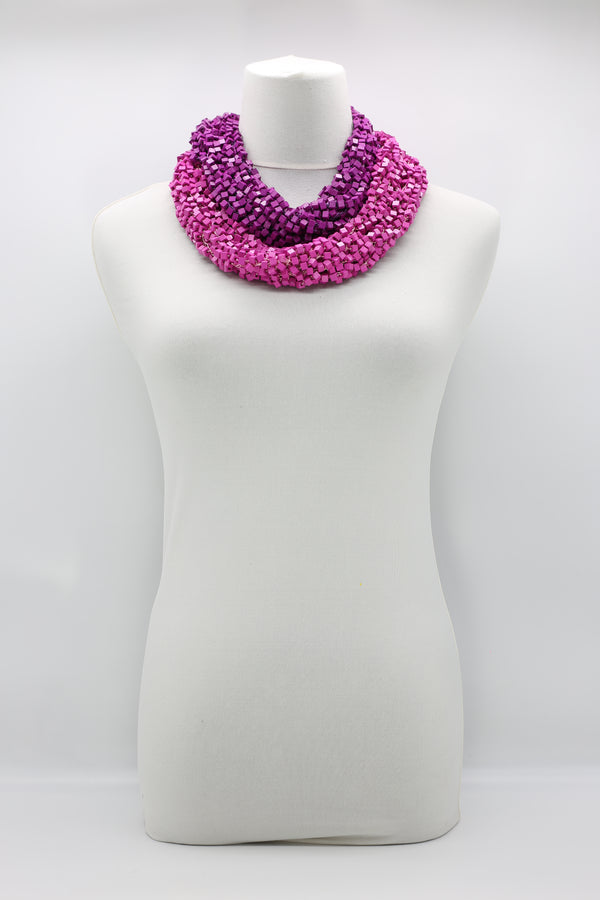 Pashmina Fishnet Infinity Scarf - Jianhui London