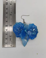 Irises Flower Earrings Inspired by Van Gogh – Lightweight Handmade Art Jewelry