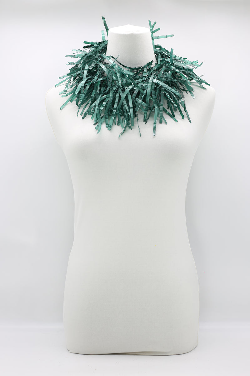 Jimi Hendrix Recycled Plastic Bottle Fringe Necklace - Jianhui London