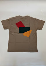 Sustainable Quilted Smock Top – Handmade Recycled Fabric Cotton Blouse with Heart Details & Pockets