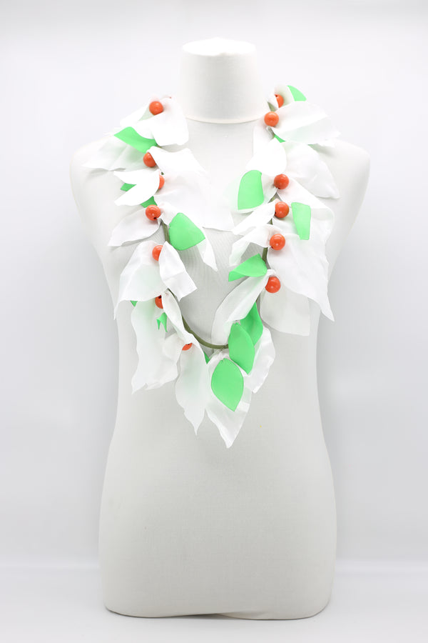 Silk Paper Handkerchief Tree Necklace - Jianhui London